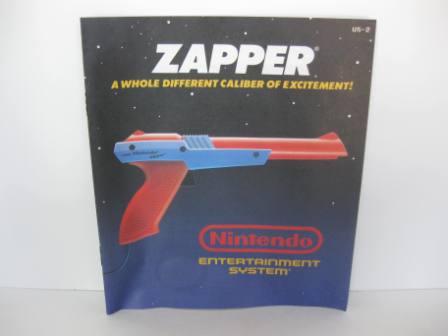 NES Zapper (Orange) - NES Manual